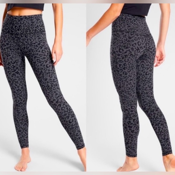 Athleta ultra high rise elation leopard tights - Picture 1 of 1